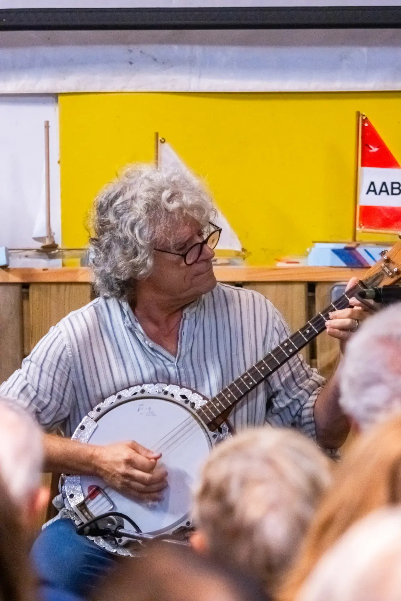 Le banjo ténor sorti pour un set de reels